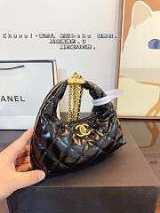 Chanel Classic Oil Waxed Black 20x7x10cm - 3