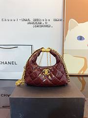 Chanel Classic Oil Waxed Red 20x7x10cm - 1
