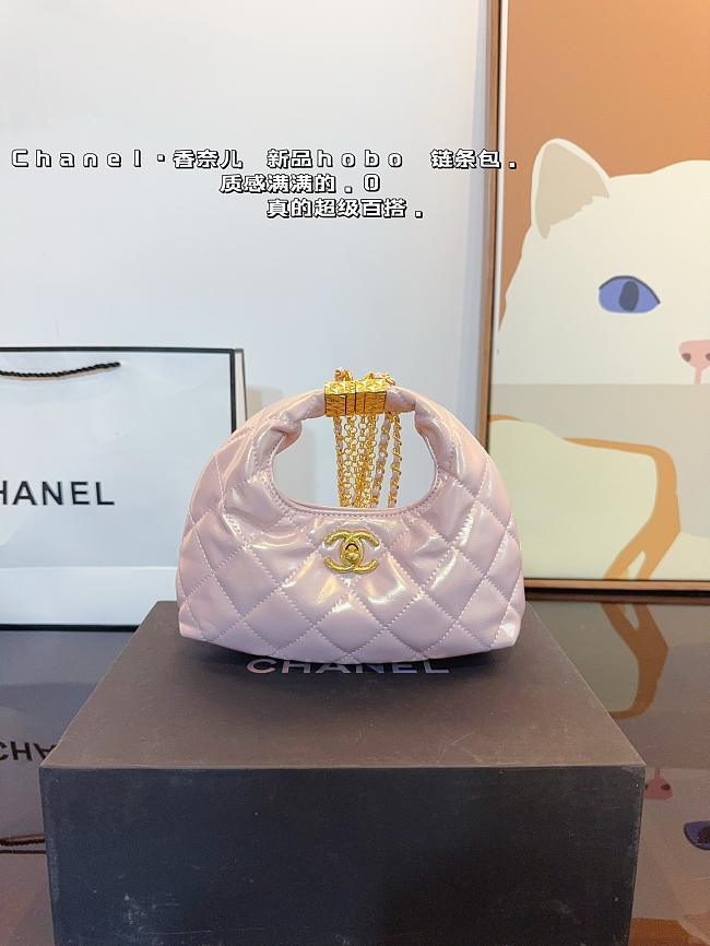 Chanel Classic Oil Waxed Pink 20x7x10cm - 1
