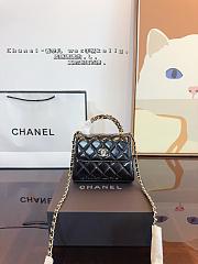 Chanel Clutch With Chain Black 15x5x12cm - 1