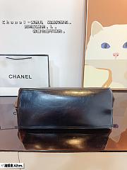 Chanel Coco Cabas Black Patent Size 43x30CM - 2