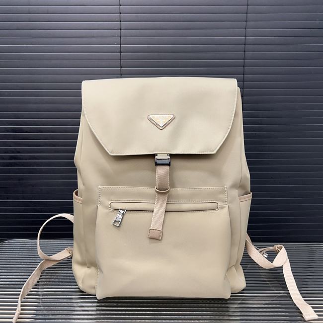 Prada LeNylon Cream Backpack Size 32x42CM - 1