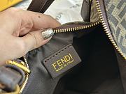 Fendi Graphy Bag Zucca Canvas Brown Size 24x29x10CM - 3