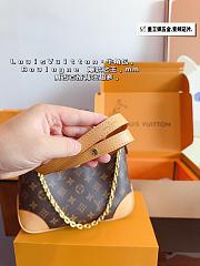 LV Boulogne Handbag Brown Size 29x16x9cm - 6