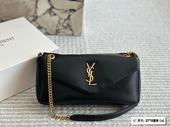 Saint Laurent YSL Calypso In Black Size 27x13CM