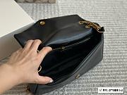 Saint Laurent YSL Calypso In Black Size 27x13CM - 4