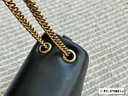 Saint Laurent YSL Calypso In Black Size 27x13CM - 5