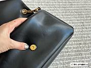 Saint Laurent YSL Calypso In Black Size 27x13CM - 6