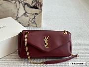 Saint Laurent YSL Calypso In Red Size 27x13CM - 1