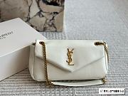 Saint Laurent YSL Calypso In White Size 27x13CM - 1
