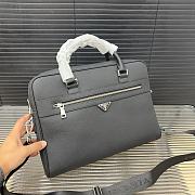 Prada Saffiano Tote Handbag 38x25x6CM - 3