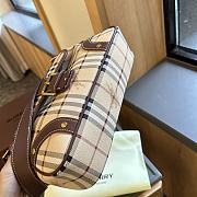 Burberry Beige Haymarket Check Coated Canvas Size 30x17x8CM - 3