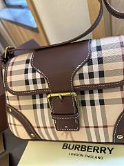 Burberry Beige Haymarket Check Coated Canvas Size 30x17x8CM - 2