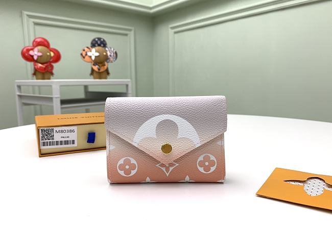 Louis Vuitton Red Victorine Wallet 11x9x11cm - 1