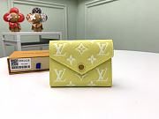 Louis Vuitton Green Victorine Wallet 11x9x11cm - 1
