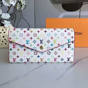 LV Sarah Wallet Bicolor Monogram 19x10x2cm