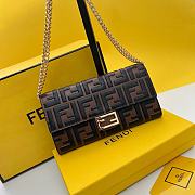Fendi Brown Crossbody Bag Size 19CM - 3