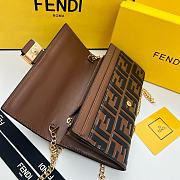 Fendi Brown Crossbody Bag Size 19CM - 5