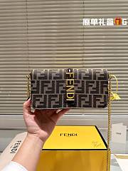Fendi Graphy FF Jacquard Chain Size 21x4x11CM - 1