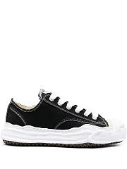 Maison Mihara Yasuhiro Hank OG Sole Canvas Low Black A05FW70 - 4