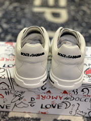 Dolce & Gabbana Calfskin Nappa Portofino Sneakers White - 5