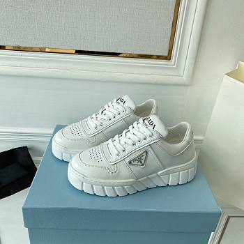 Prada Leather Sneakers White