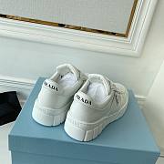 Prada Leather Sneakers White - 5