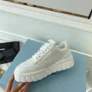 Prada Leather Sneakers White - 3