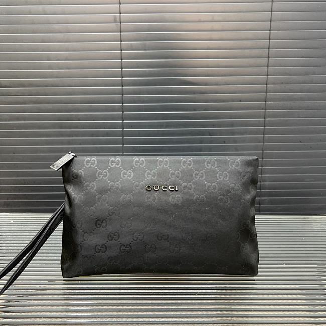 Gucci Hand Clutch Black Bag 25CM - 1