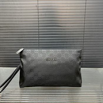 Gucci Hand Clutch Black Bag 25CM