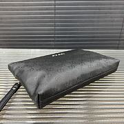 Gucci Hand Clutch Black Bag 25CM - 4