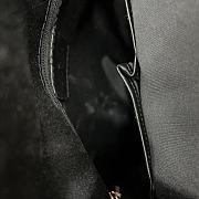 Gucci Leather Tote Black Bag Size 36x38x6CM - 6