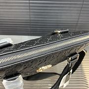 Gucci Leather Tote Black Bag Size 36x38x6CM - 5