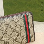 Gucci Wallet Bleige Leather Size 10x20x3cm - 6