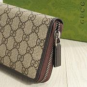 Gucci Wallet Bleige Leather Size 10x20x3cm - 5