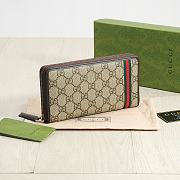 Gucci Wallet Bleige Leather Size 10x20x3cm - 4