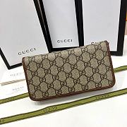 Gucci Horsebit 1955 Wallet Beige Size 19x10X3CM - 3