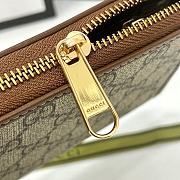 Gucci Horsebit 1955 Wallet Beige Size 19x10X3CM - 6