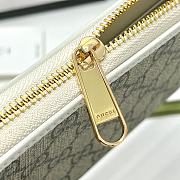 Gucci Horsebit 1955 Wallet White Size19x10X3CM - 3