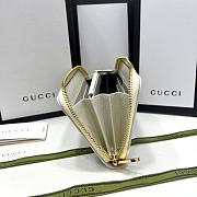 Gucci Horsebit 1955 Wallet White Size19x10X3CM - 4