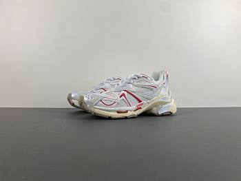 Balenciaga Runner Sneaker White Cream Red 779066-W3RBXP-9260