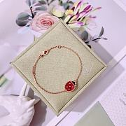 Van Cleef Lucky Spring Bracelet Closed Wings Ladybug VCARP7R00 - 1