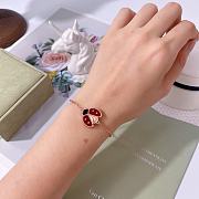 Van Cleef Lucky Spring Bracelet Open Wings Ladybug VCARP7R100 - 4