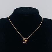 Van Cleef Gold Lucky Spring Pendant Open Wings Ladybug Black - 1