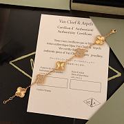 Van Cleef Vintage Alhambra Bracelet 5 Motifs Yellow Gold - 5
