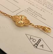 Van Cleef Vintage Alhambra Bracelet 5 Motifs Yellow Gold - 2