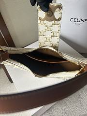 Celine Bags 56123173 Pattern White size 23x13.5x6cm - 5
