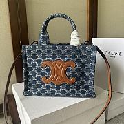 Celine Bags 56123173 Denim size 25.5x18.5x12cm - 5