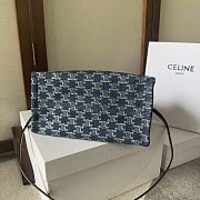 Celine Bags 56123173 Denim size 25.5x18.5x12cm - 2