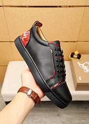 Christian Louboutin Fun Louis Junior Sneakers Black 063#326 - 5